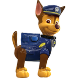 Ballon en aluminium géant marchant satiné chien Nickelodeon Pat'Patrouille Chase, bleu/brun, 54 po, gonflement à l'hélium et ruban inclus, pour fête d'anniversaire Side_Right