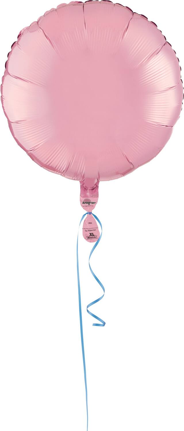 107 18"MYL ROUND PNK