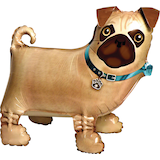 Ballon en forme de carlin adoré Front_Angled_Left