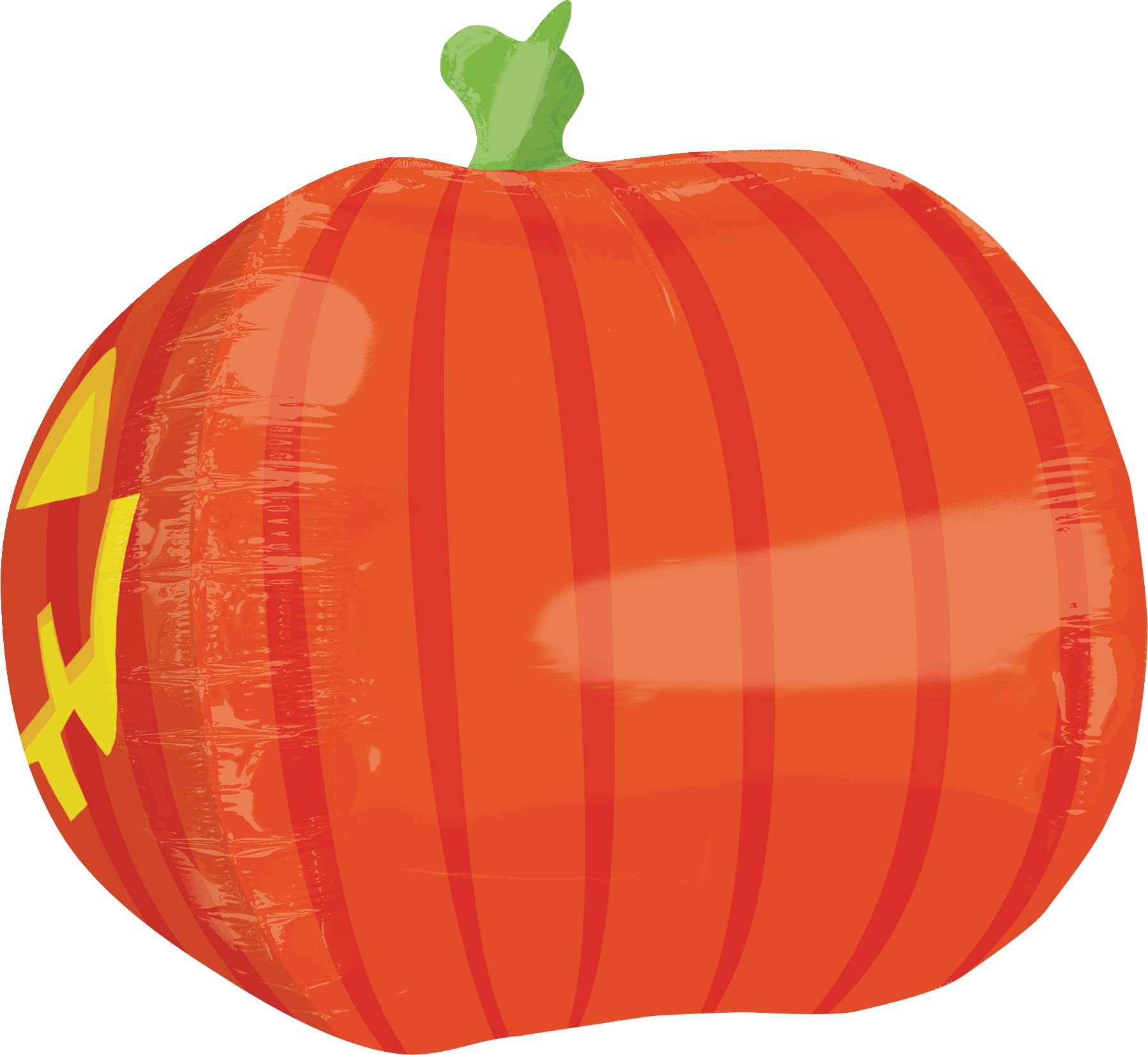 Ballon de citrouille-lanterne 3D, 18 po Side_Left