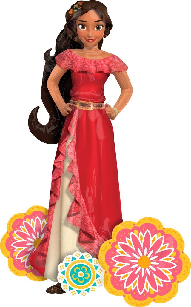 Giant Gliding Elena of Avalor Balloon, 54-in Front_Flat