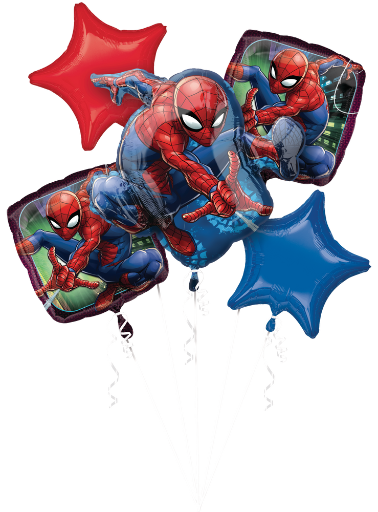 Bougies Spiderman - Lot de 4 - Popevents