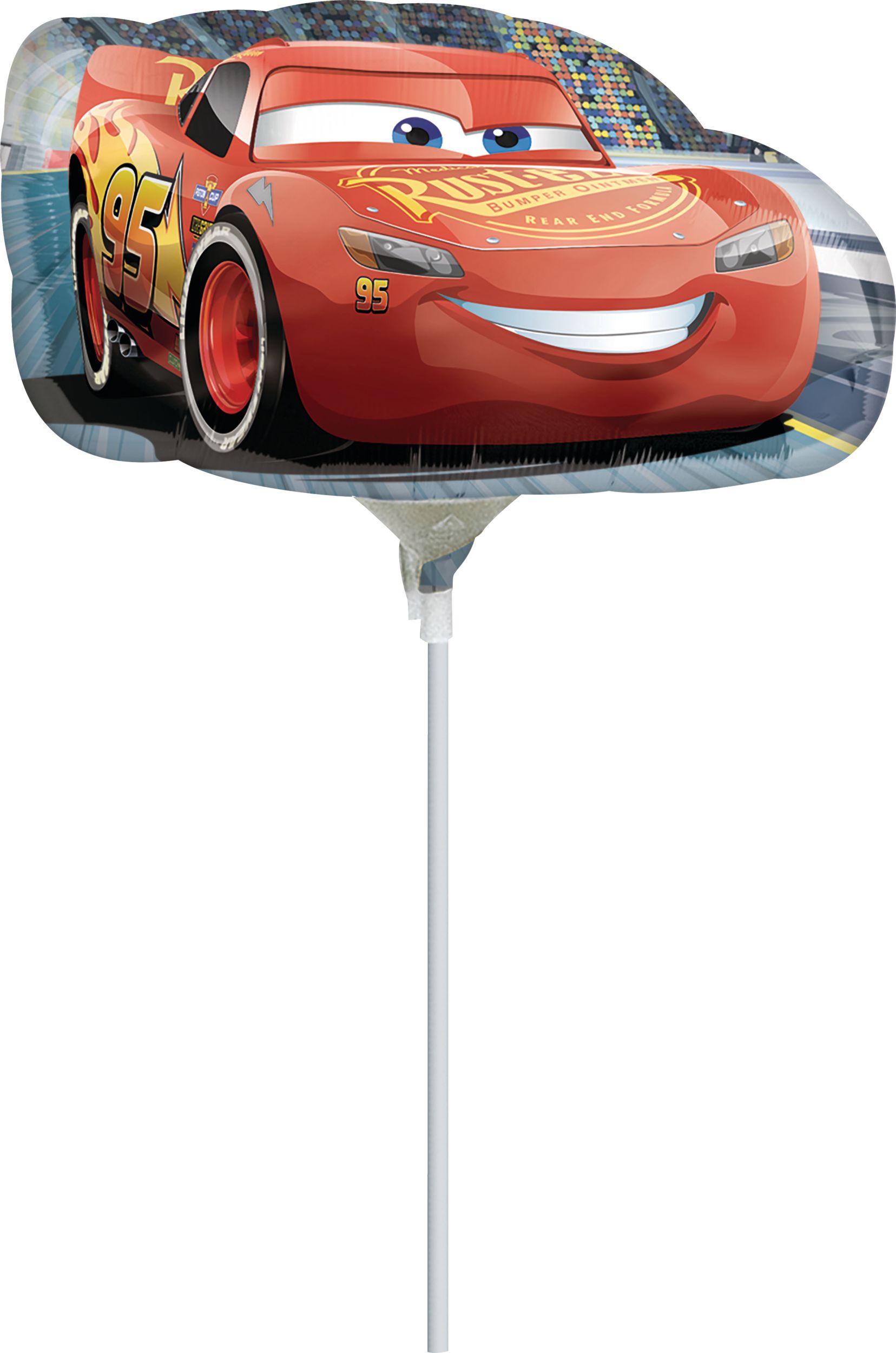 Cars3 Air-Filled Mini Shape Balloon Front_Flat