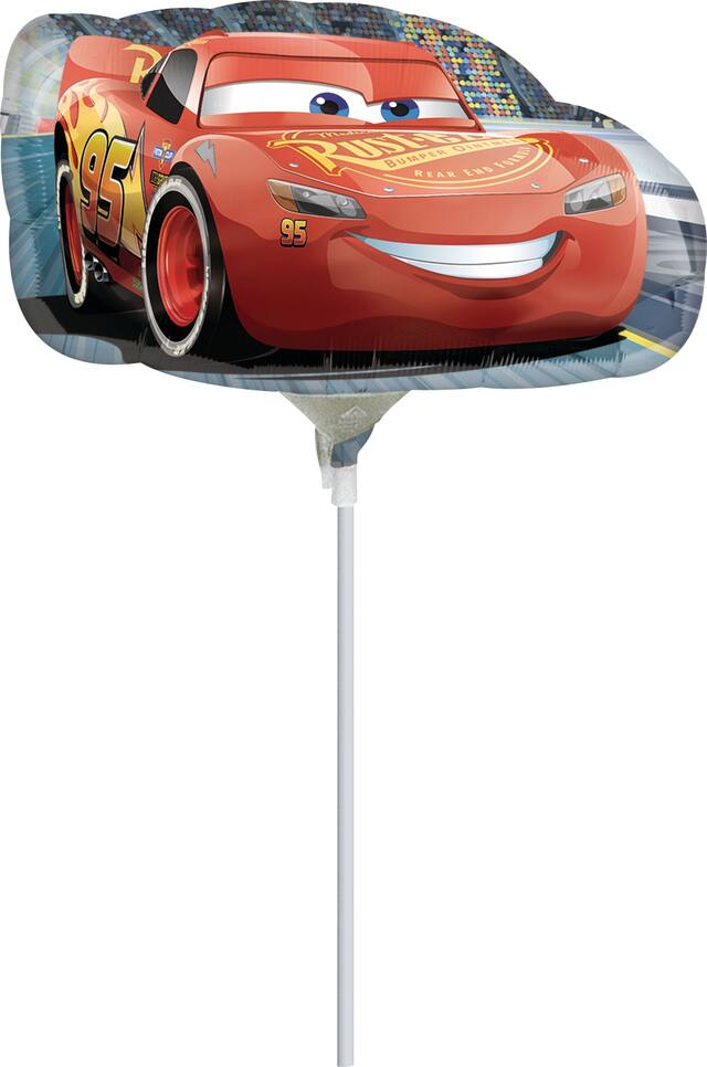 Cars3 Air-Filled Mini Shape Balloon Front_Flat