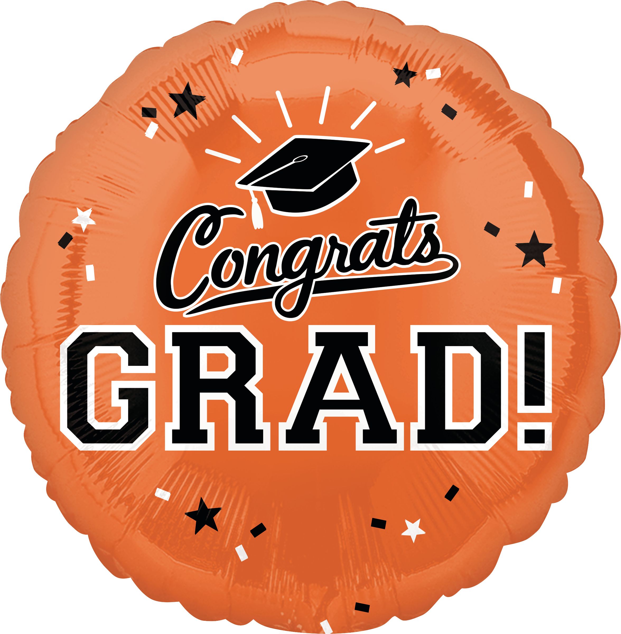 Congrats Grad Foil Balloon, Helium Inflation Included, 17-in | Party City