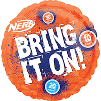 Ballon NERF, 18 po Front_Flat