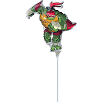 Mini ballon rempli d'air Le Destin des Tortues ninja Front_Flat