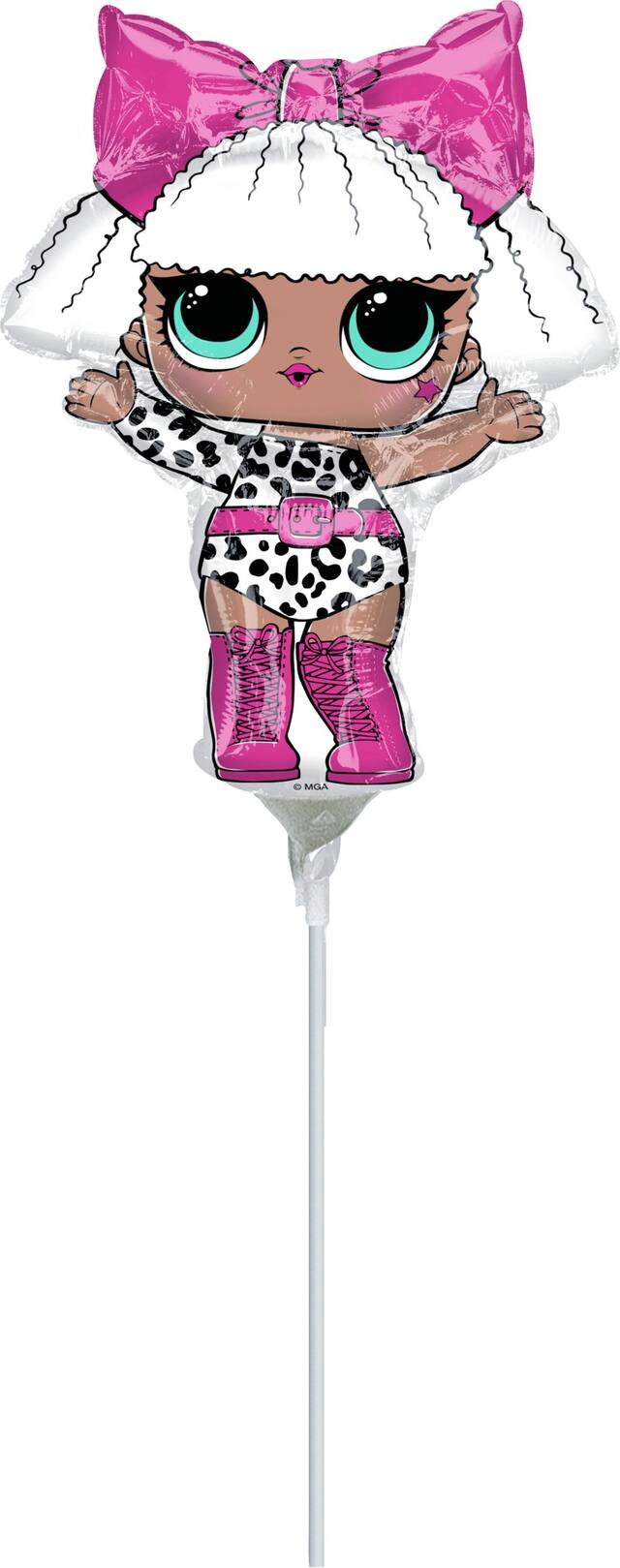 LOL Surprise Diva Air-Filled Mini Shape Balloon Front_Flat