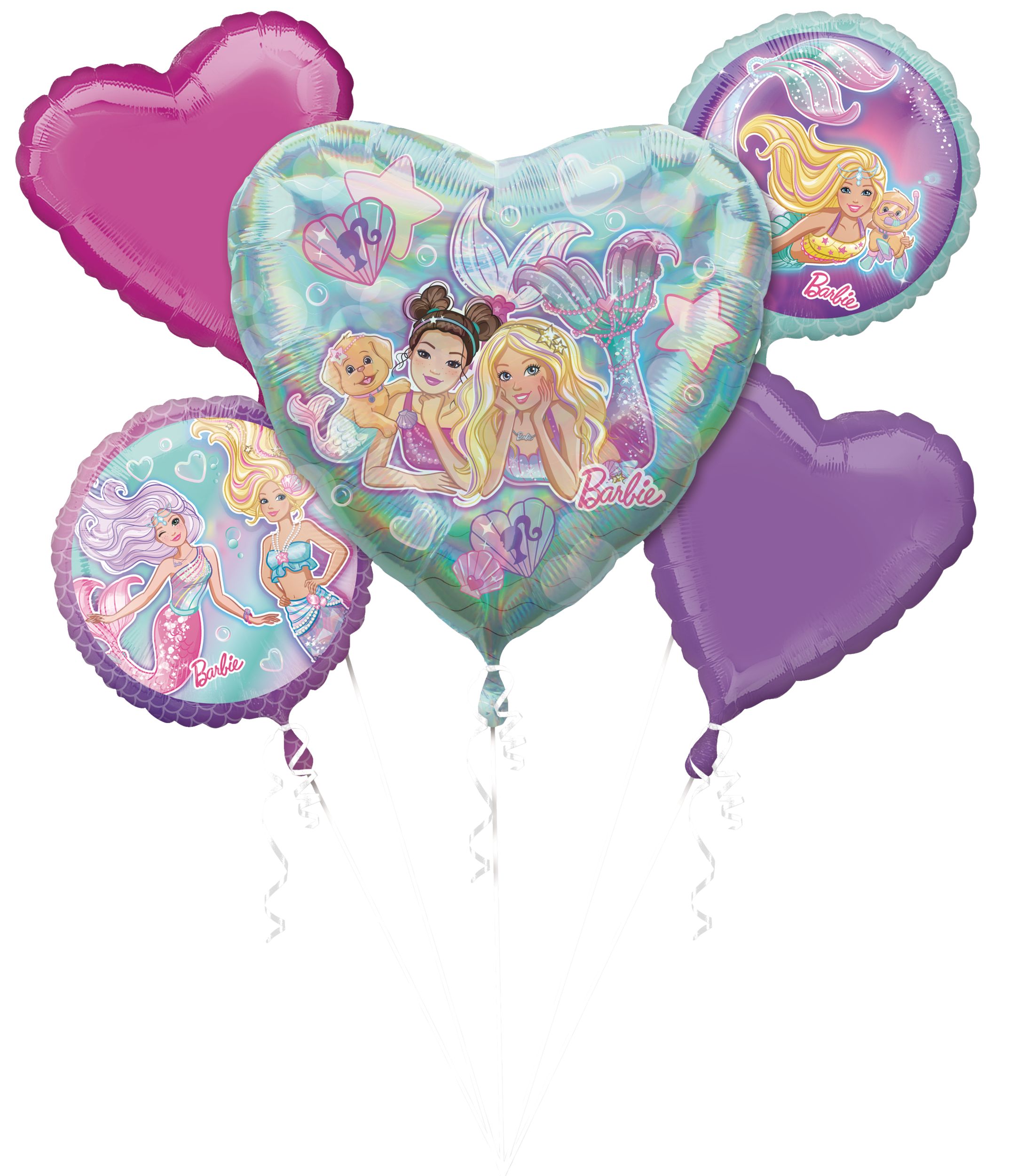 Barbie store mermaid balloon