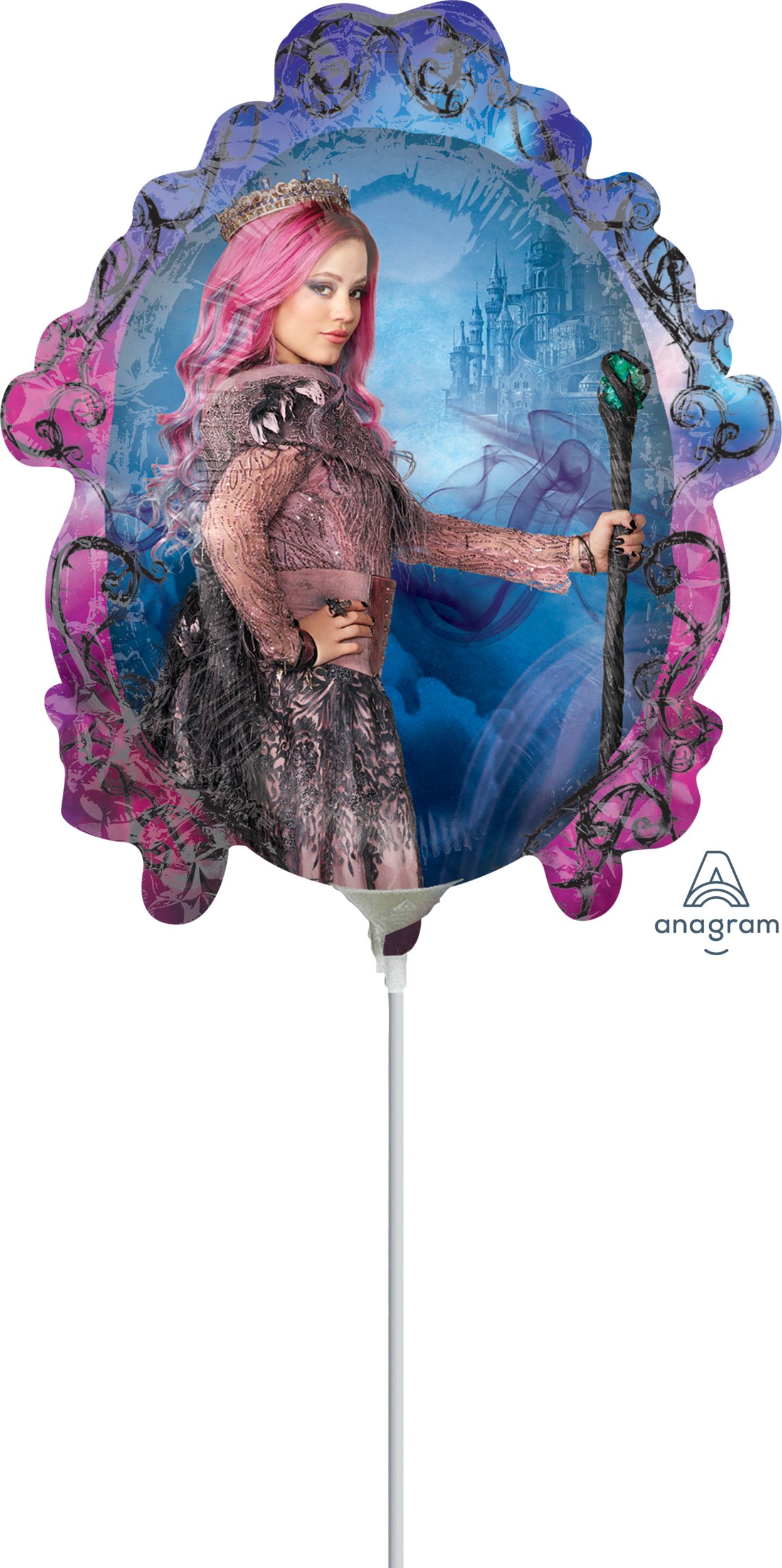 Descendants 3 Air-Filled Mini Shape Balloon Front_Flat