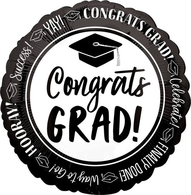 Ballon de remise des diplômes, Celebrate Success, 17&nbsp;po Front_Flat