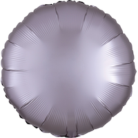 Ballon rond satiné, pierre, 17 po Front_Flat