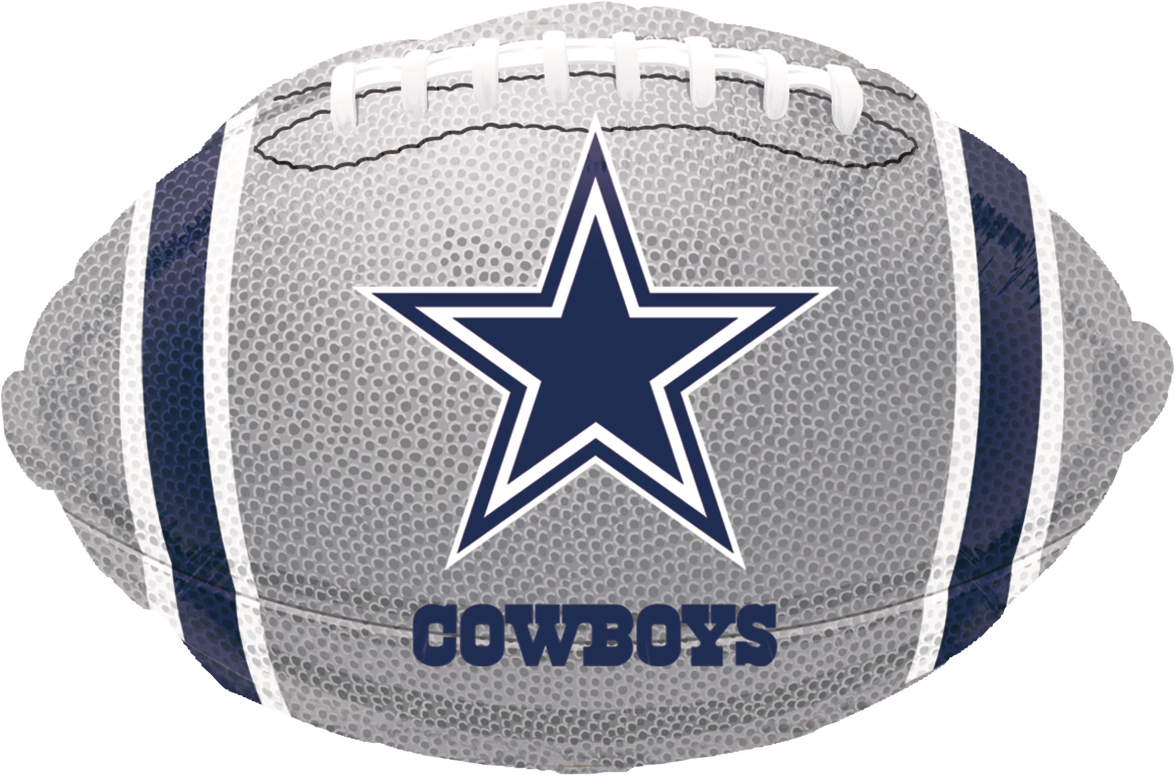 Football Dallas Cowboys Balloon Front_Flat
