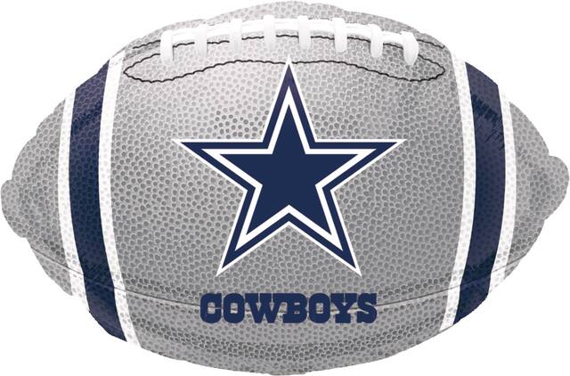 Football Dallas Cowboys Balloon Front_Flat
