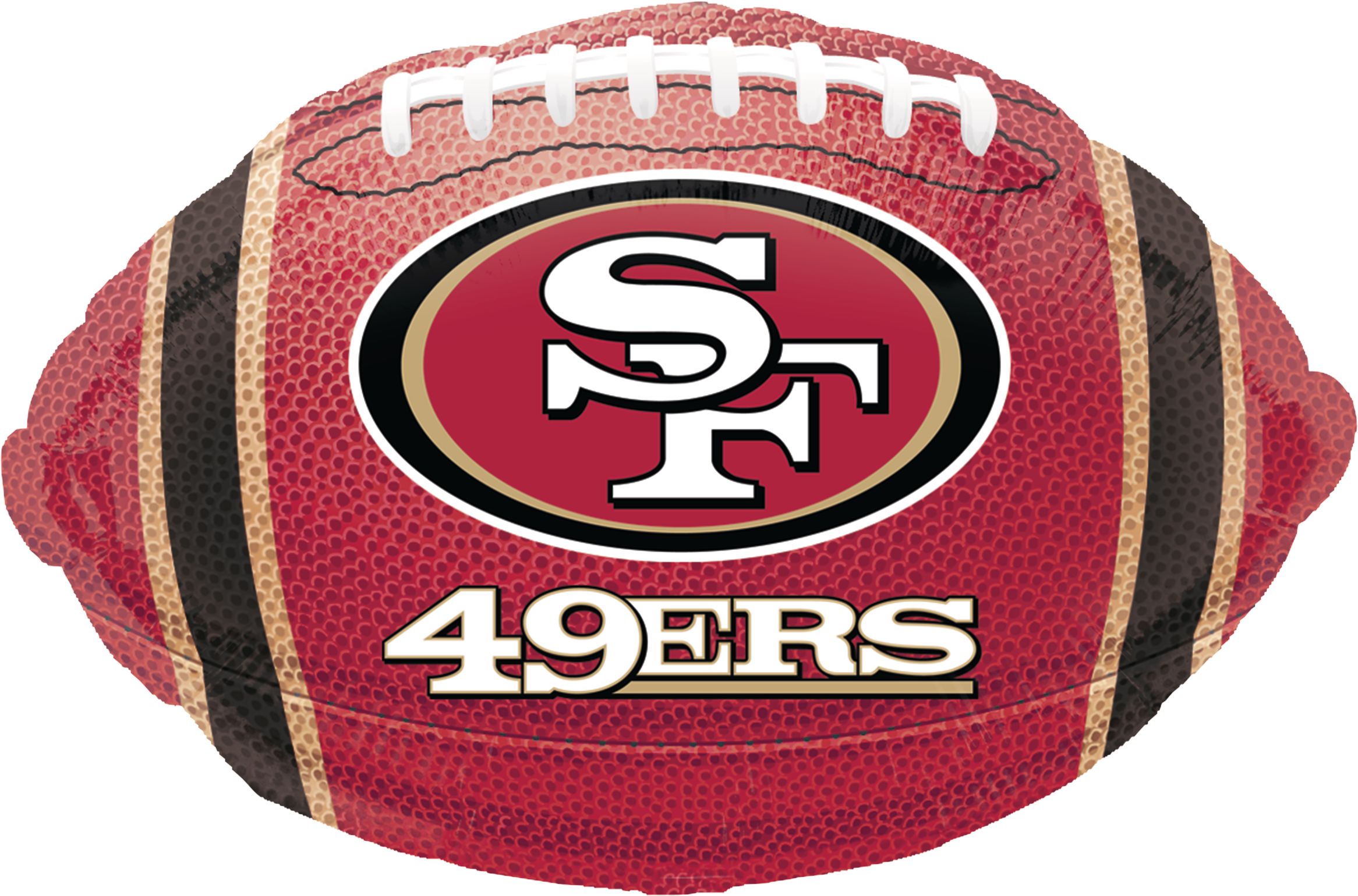Football San Francisco 49ers Balloon Front_Flat