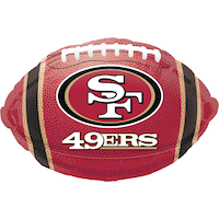 Football San Francisco 49ers Balloon Front_Flat
