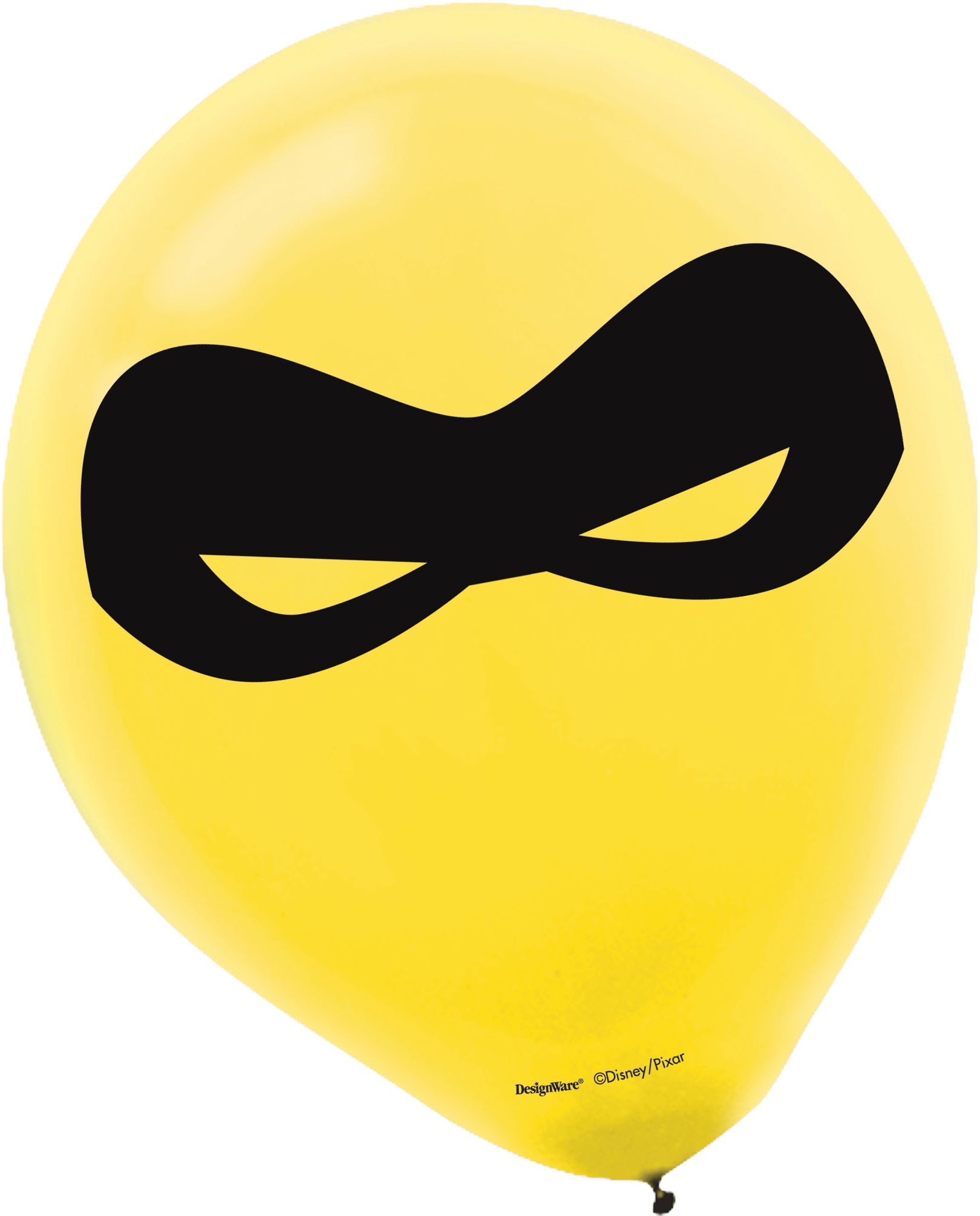 Disney Incredibles 2 Latex Balloons, Red/Orange/Yellow, 6-pk Front_Flat