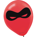 Disney Incredibles 2 Latex Balloons, Red/Orange/Yellow, 6-pk Front_Flat