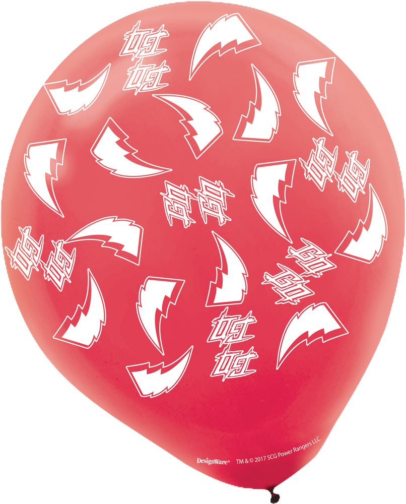 Mirlitons pour fête d'anniversaire Power Rangers Ninja Steel, bleu/rose/rouge/jaune, paq. 8, 3