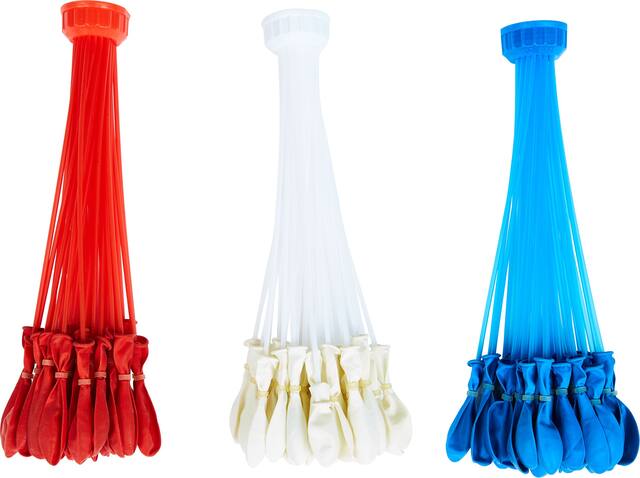 Red, White  Blue Bunch O Balloons, 105-ct Front_Flat