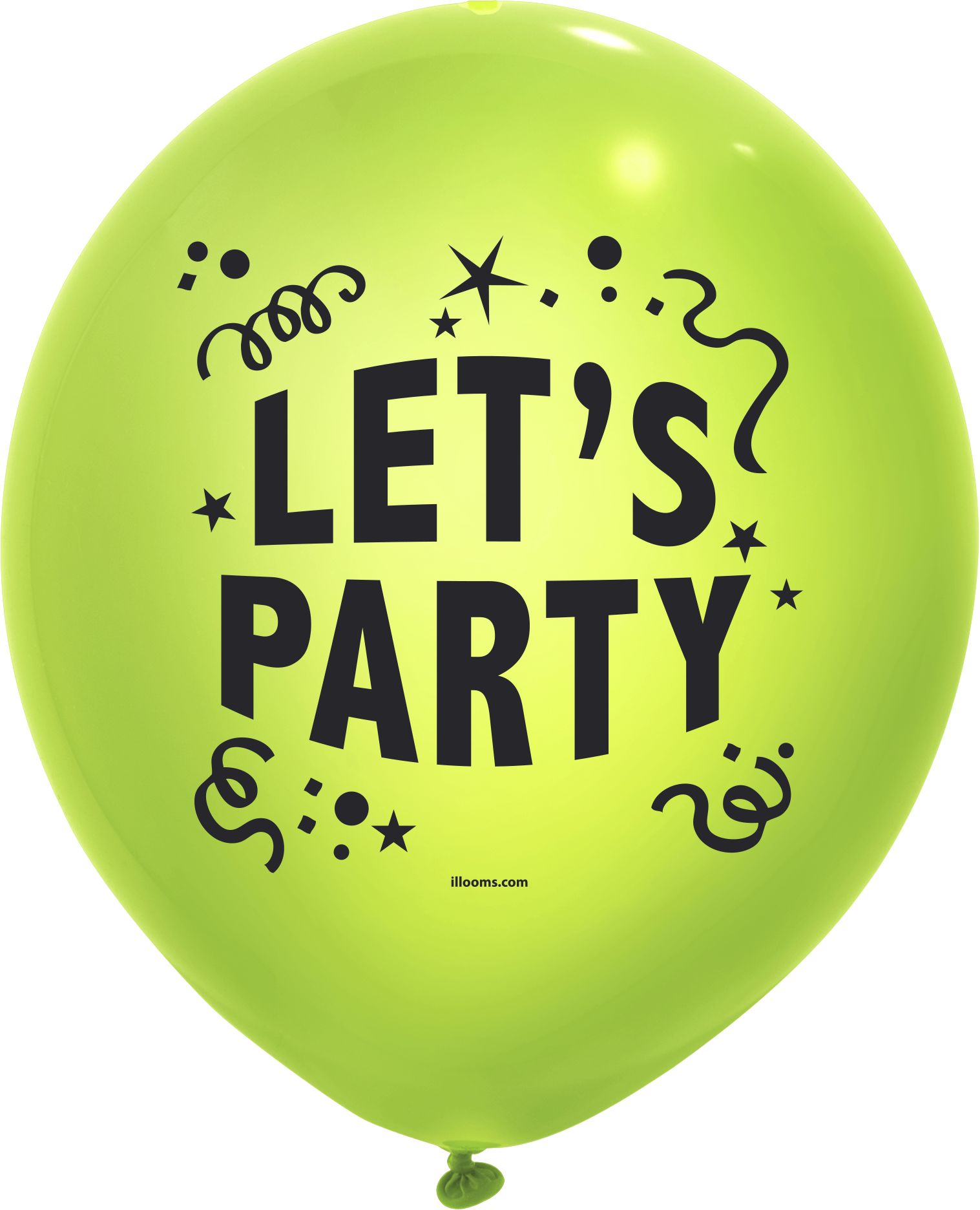 Illooms Massive Mix Assorted Colour LED Balloons & Latex Balloons, 50-pk, 9-in Front_Flat