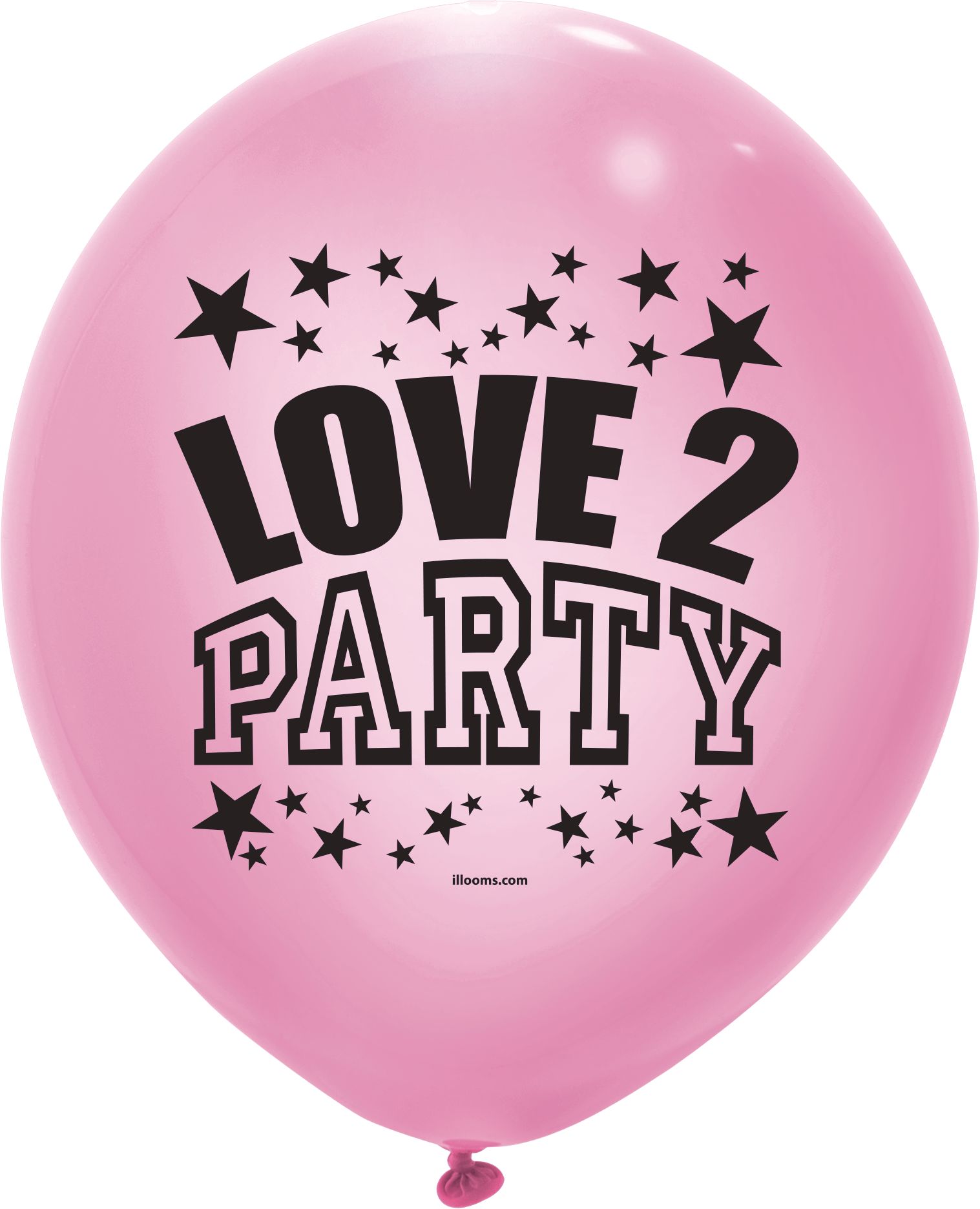 Illooms Massive Mix Assorted Colour LED Balloons & Latex Balloons, 50-pk, 9-in Front_Flat