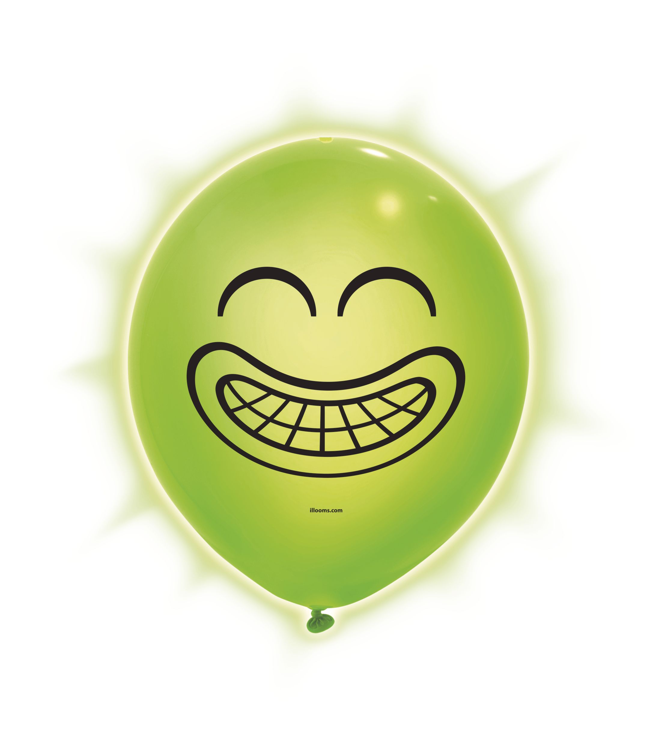 Illooms Massive Mix Assorted Colour LED Balloons & Latex Balloons, 50-pk, 9-in Front_Flat