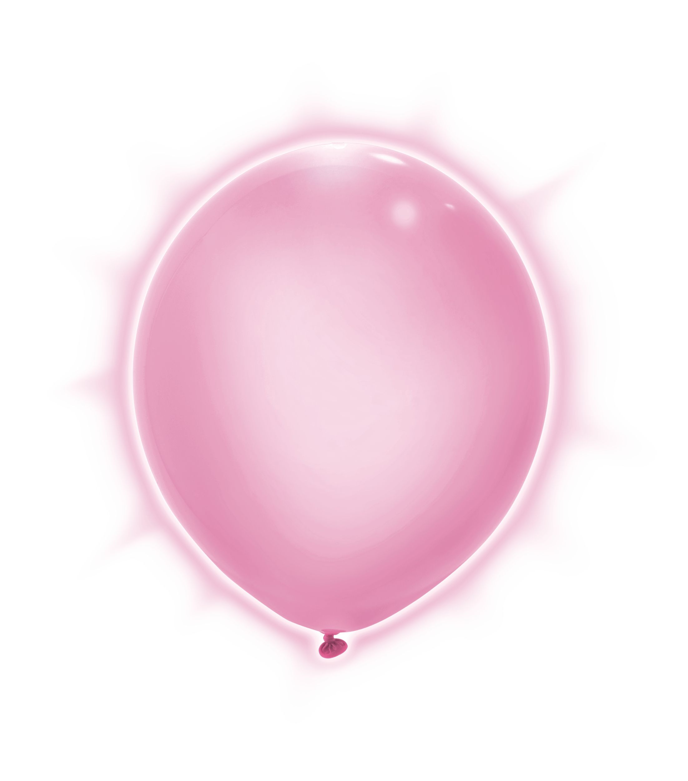 Illooms Light-Up Blue, Pink, & Purple LED Balloons, 5-pk Front_Flat