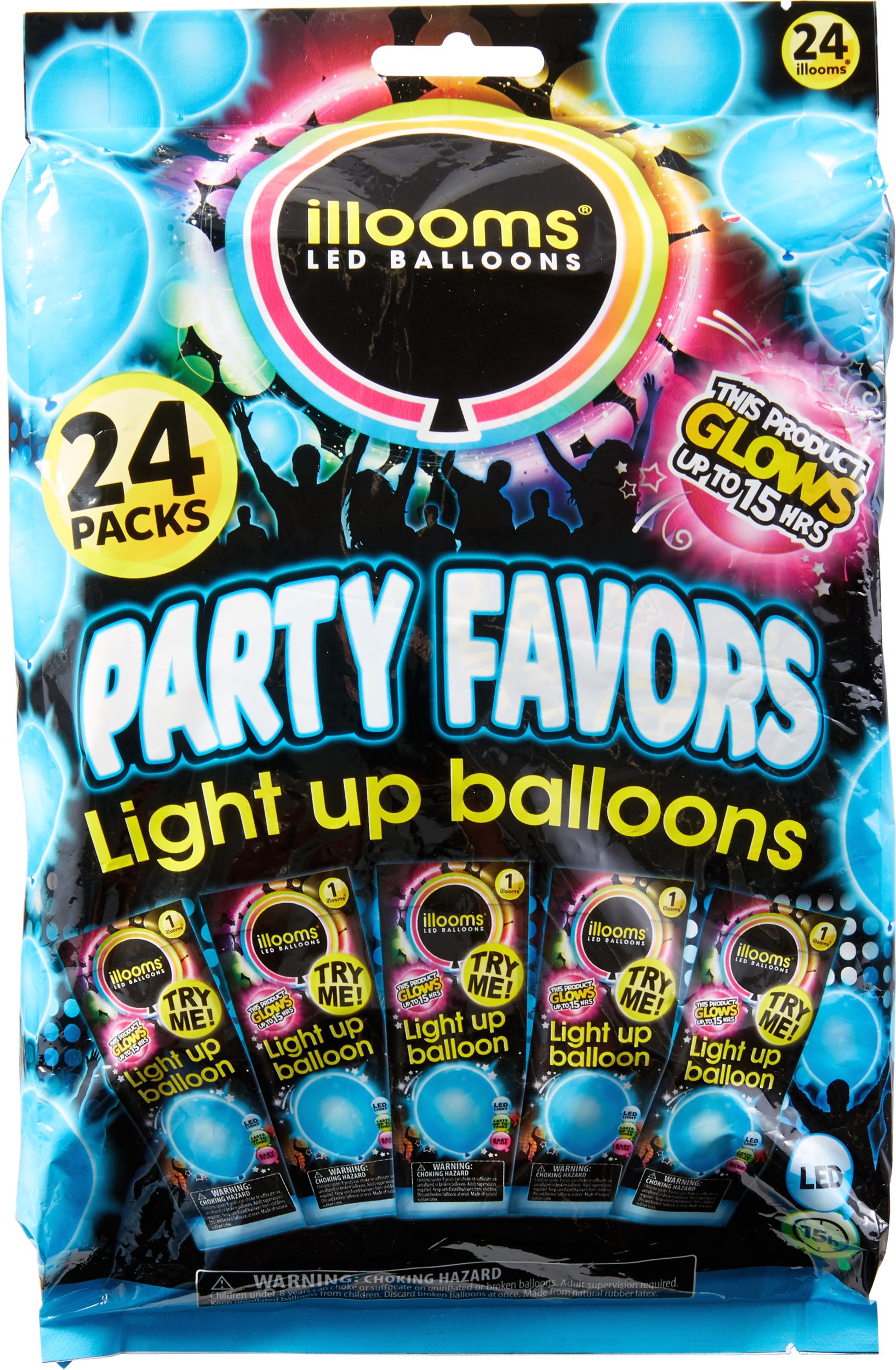 24CT 9IN BLU LED BLN