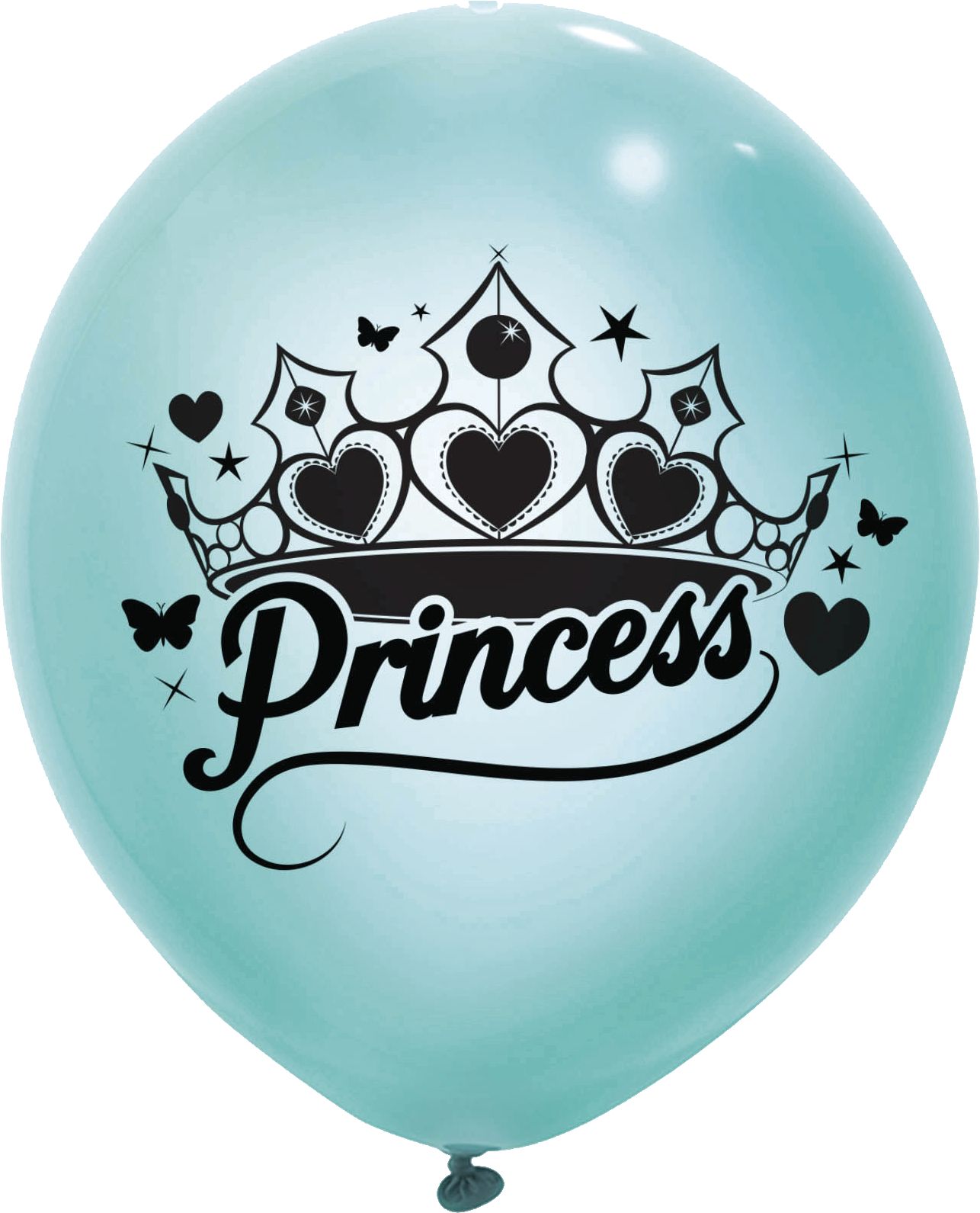 Illooms Light-Up Princess LED Balloons, 12-pk Front_Flat