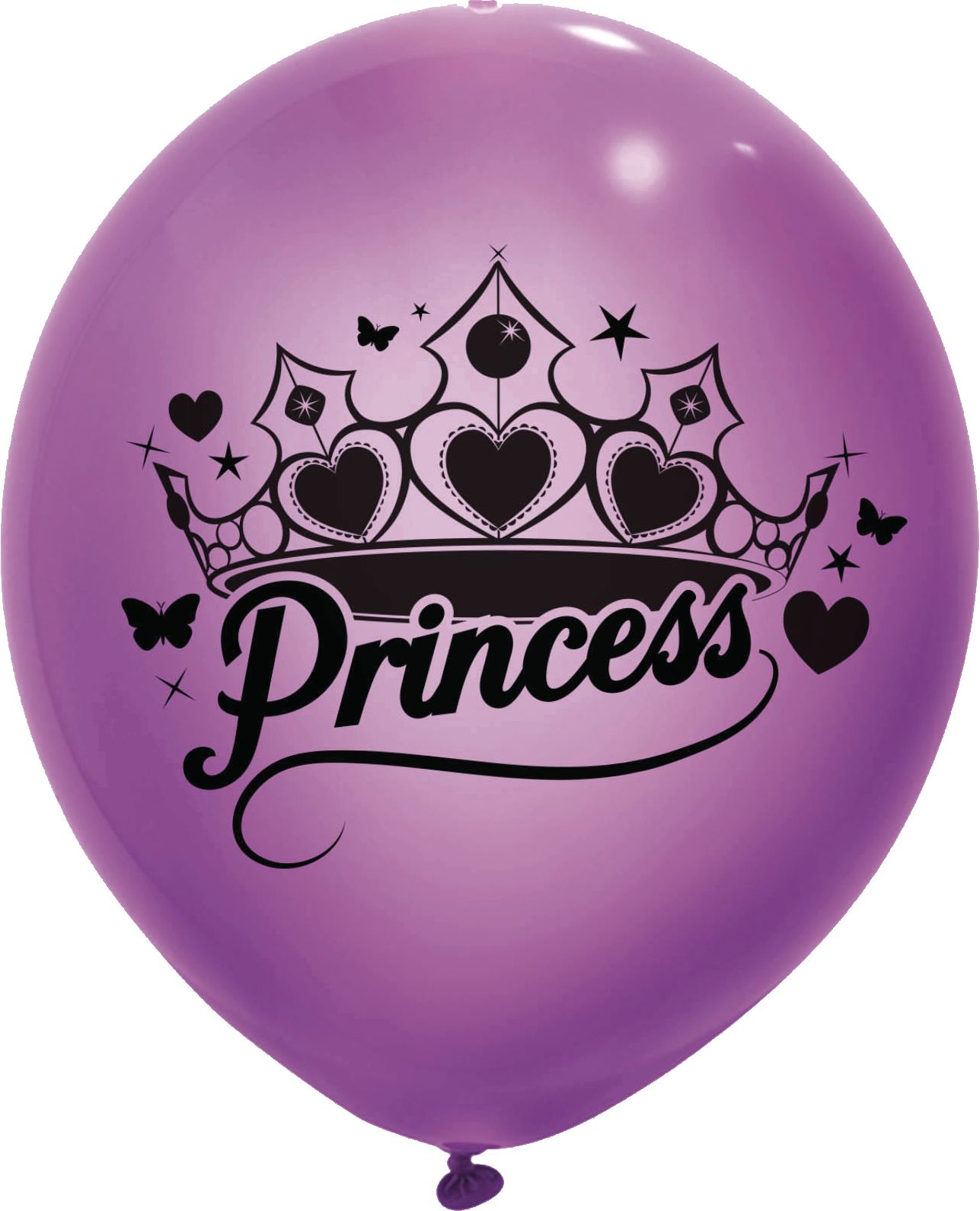 Illooms Light-Up Princess LED Balloons, 12-pk Front_Flat