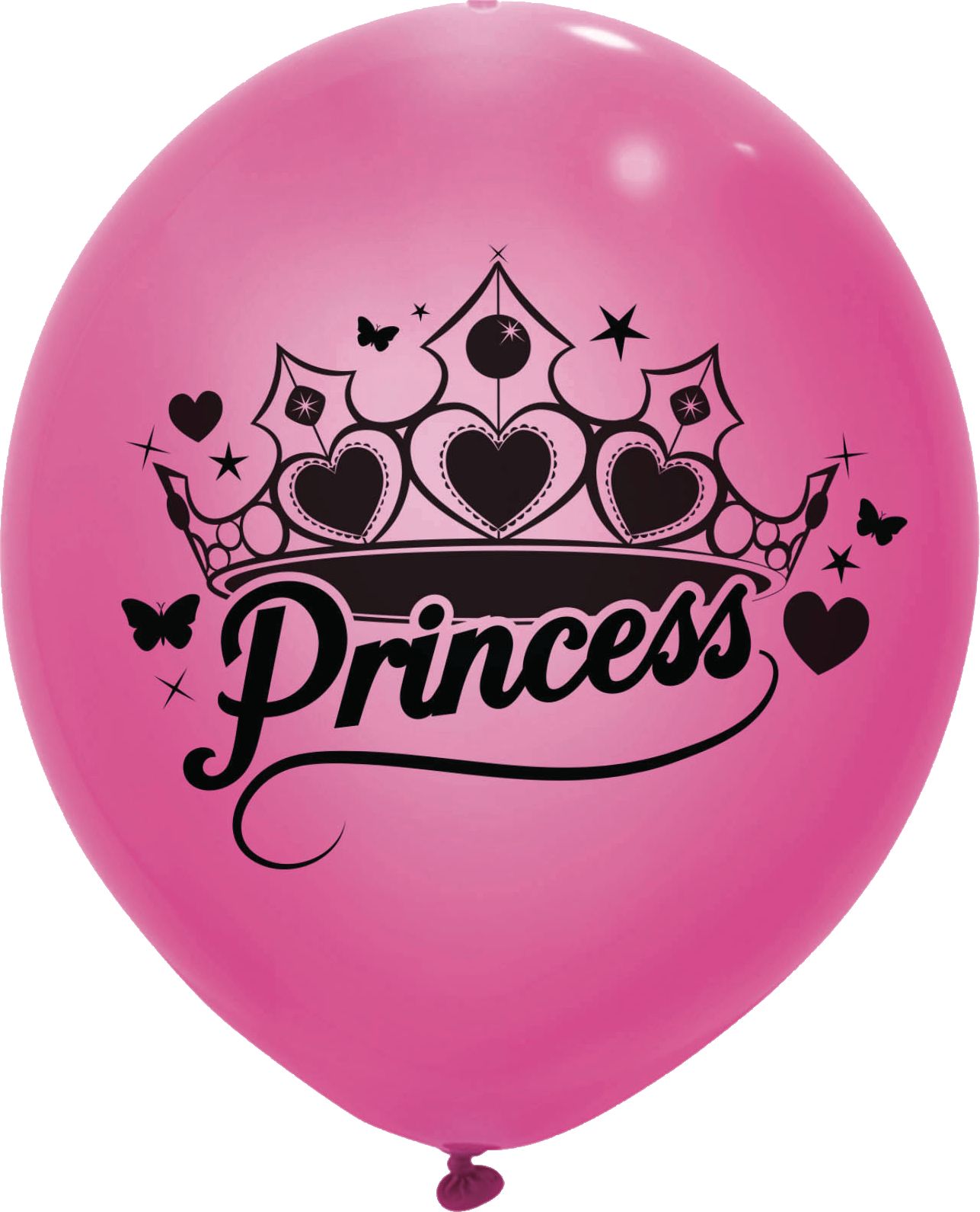 Illooms Light-Up Princess LED Balloons, 12-pk Front_Flat