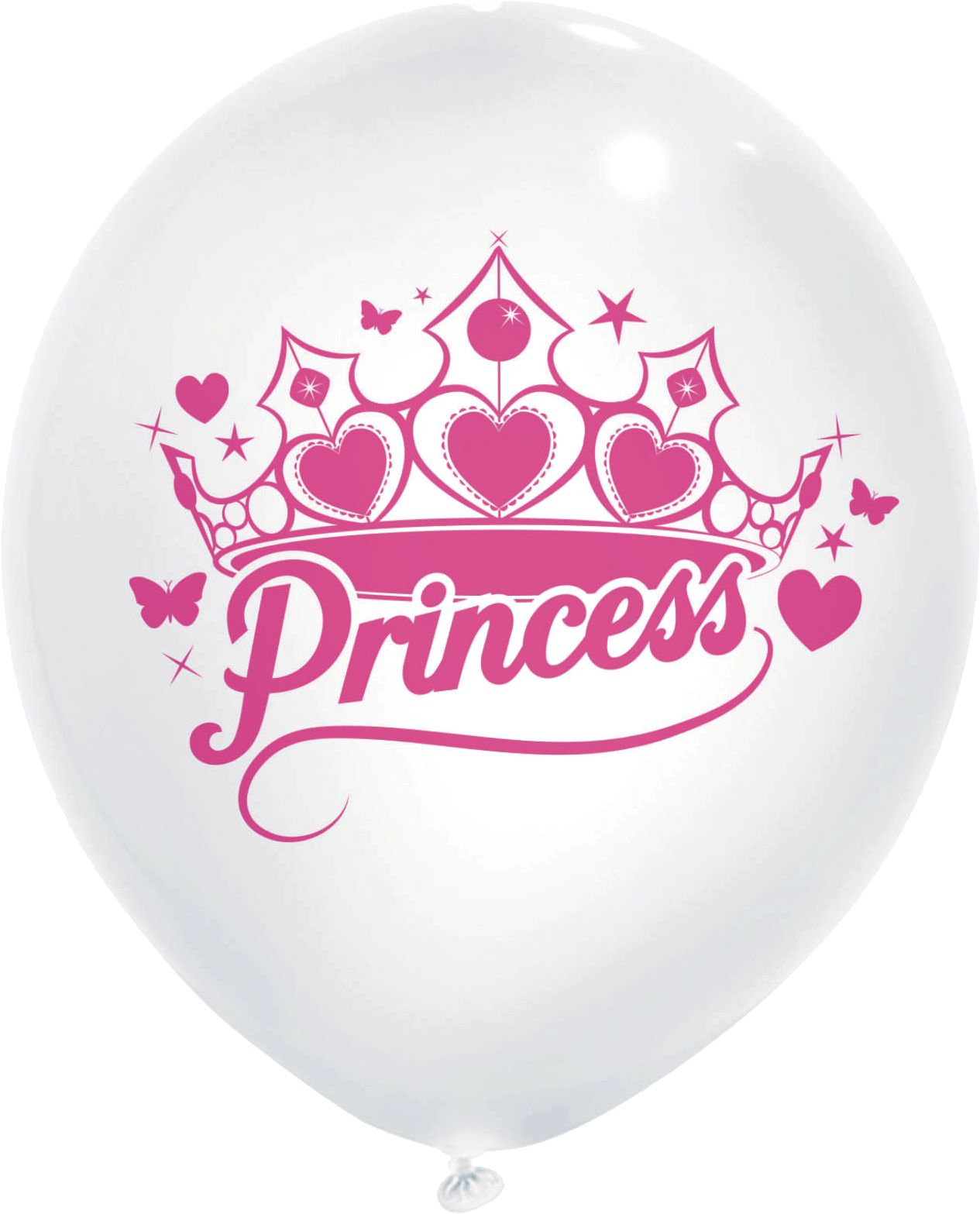 Illooms Light-Up Princess LED Balloons, 12-pk Front_Flat