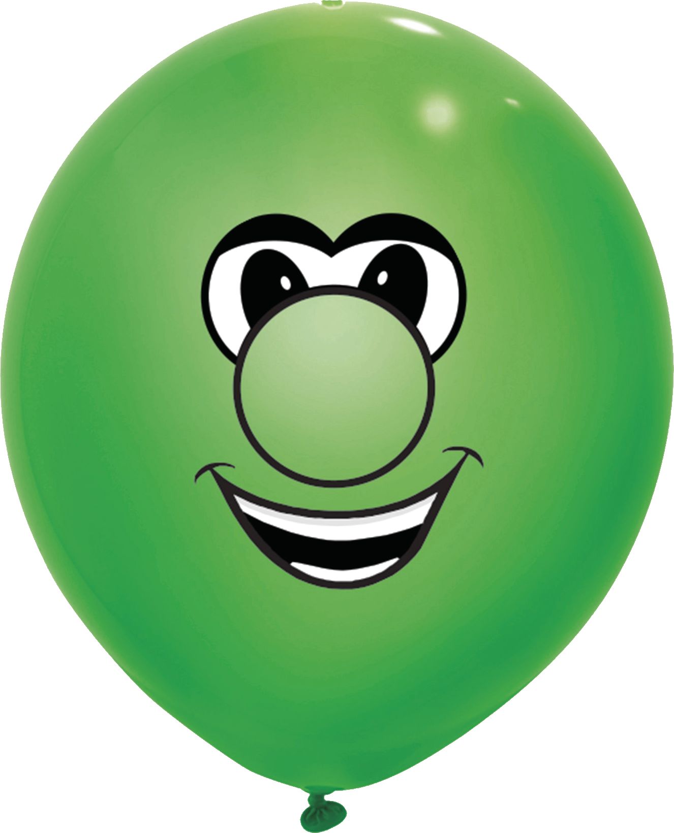 Illooms Light-Up Silly Faces LED Balloons, 12-pk Front_Flat