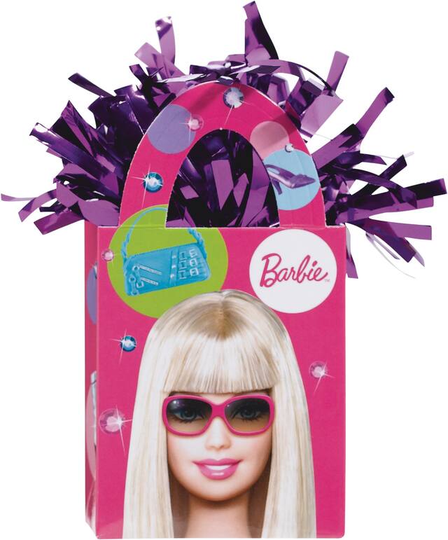 Barbie Mini Balloon Weight Front_Angled_Right