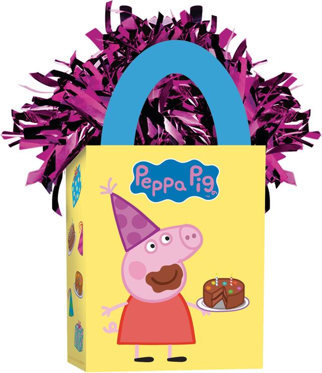 Peppa Pig Balloon Weight Front_Angled_Right