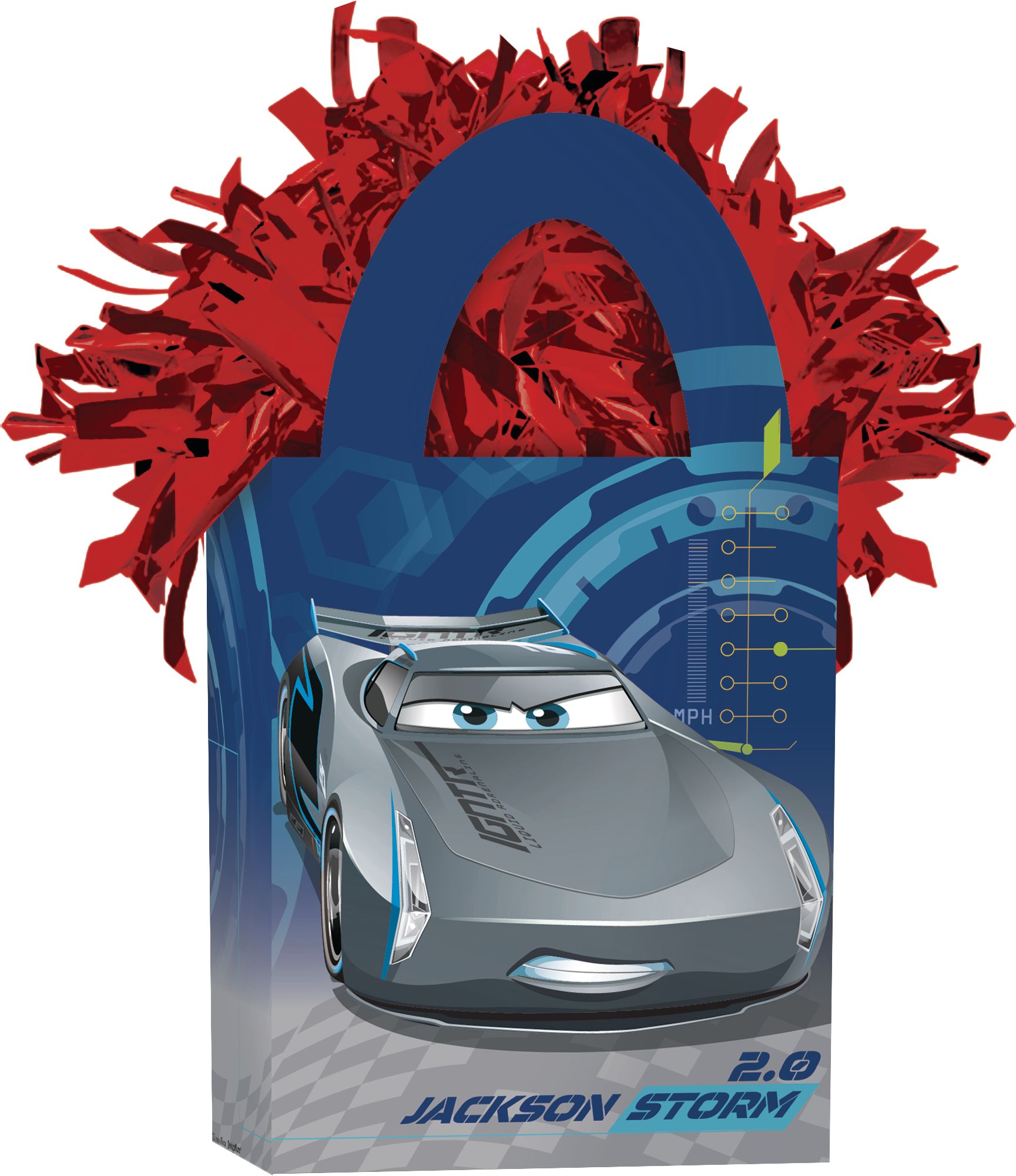 Cars 3 Balloon Weight Front_Angled_Right