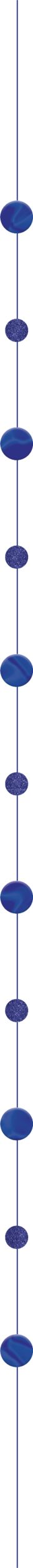 Circle Balloon Tail Accessory, Blue, 6-ft, for Graduation/Gender Reveal Front_Flat
