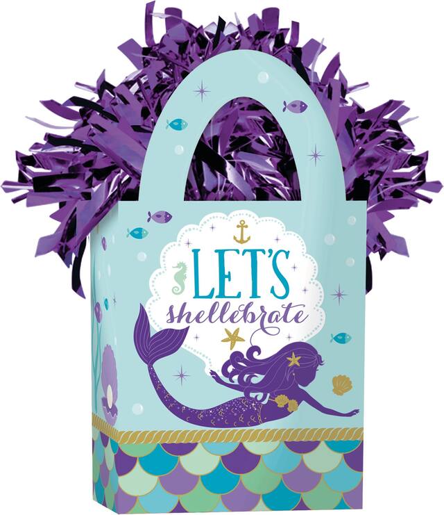 Poids pour ballon Sirène enchantée Front_Angled_Right