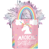 Magical Rainbow Birthday Balloon Weight Front_Angled_Right