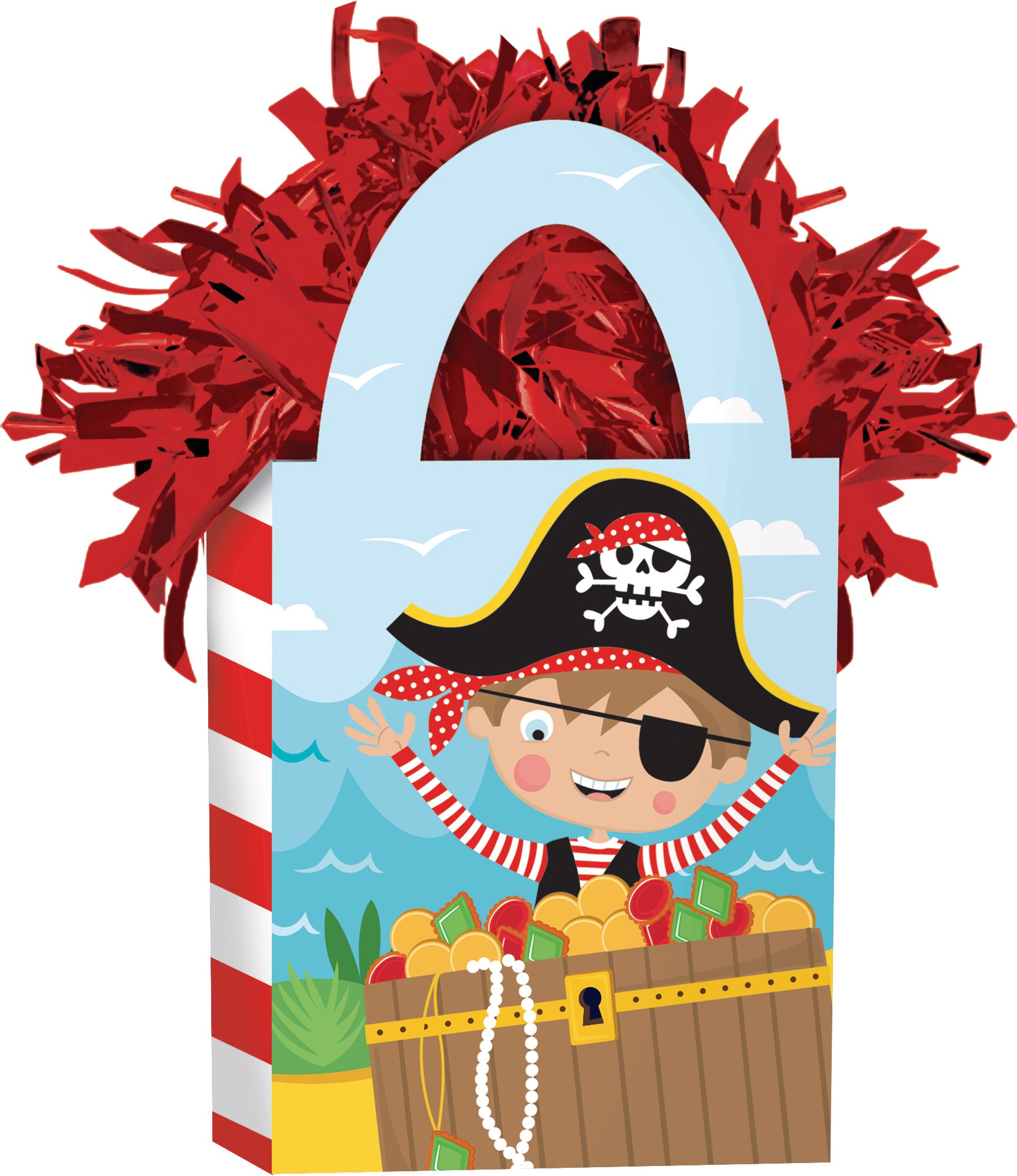 Little Pirate Balloon Weight Front_Angled_Right