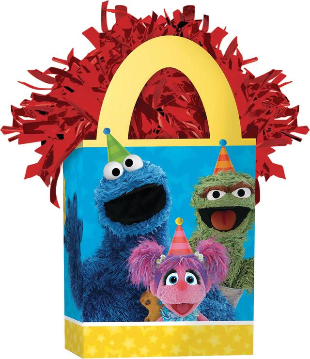 Poids pour ballon Sesame Street Front_Angled_Right