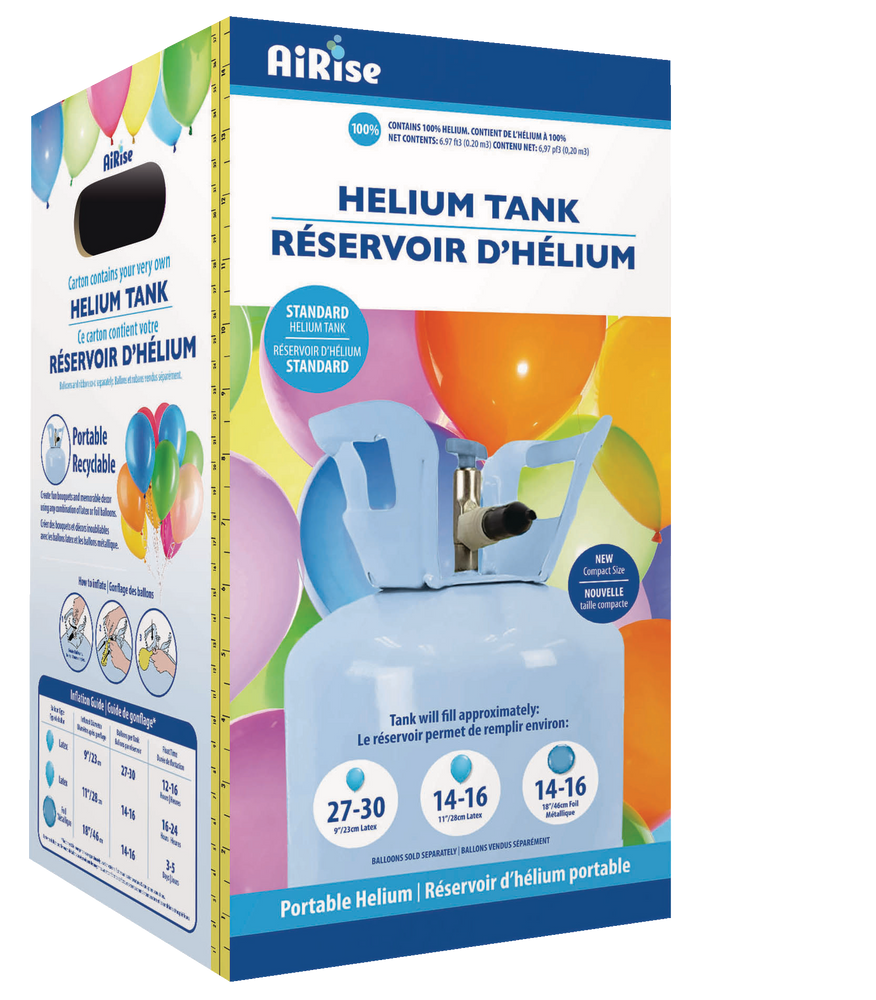 Surprize Helium Tank, Small Canadian Tire