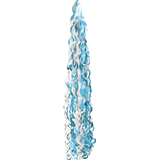 Queue de ballon à franges, choix de couleurs, 6 pi, pour dévoilement de sexe/fête d'anniversaire Front_Flat