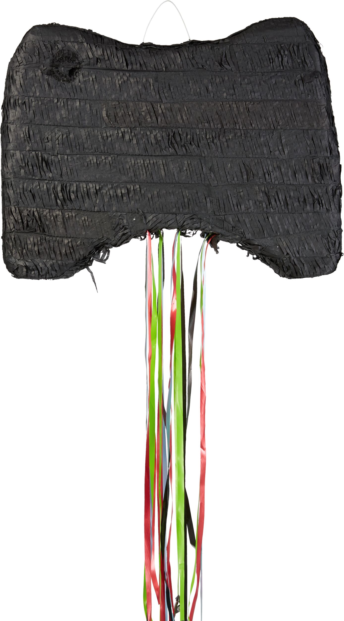 Level Up Game Controller Pinata Hanging Decoration, Black, for Birthday Parties Back_Flat