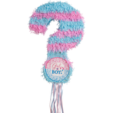 Pull String Gender Reveal Pinata Front_Flat
