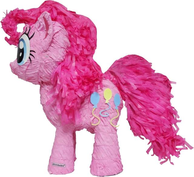 My Little Pony Pull String Pinkie Pie Pinata Side_Left