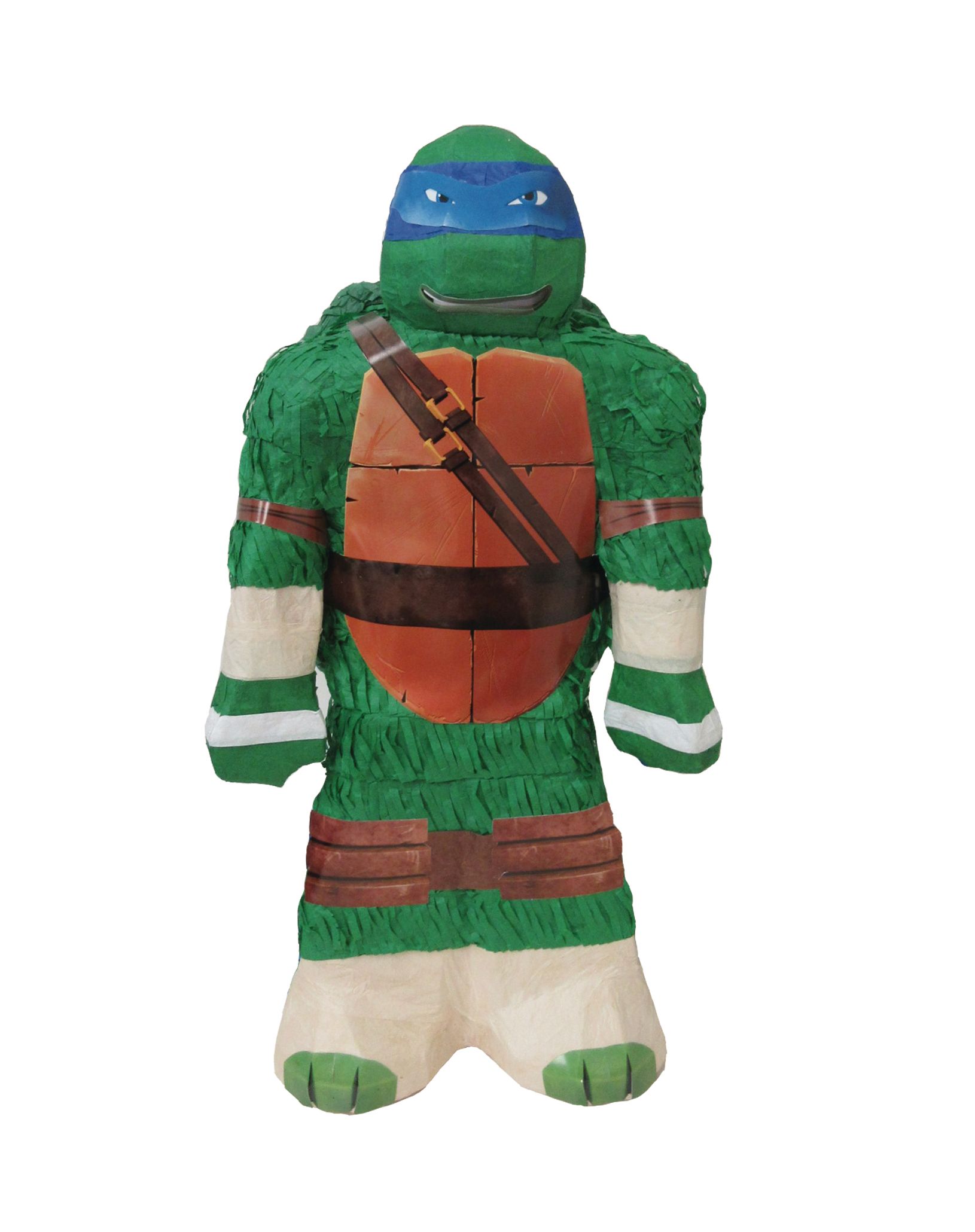 3D Pull String Teenage Mutant Ninja Turtles Pinata Front_Flat