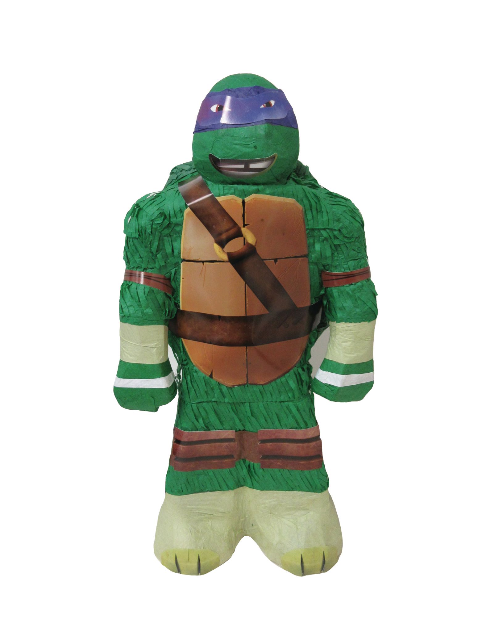 3D Pull String Teenage Mutant Ninja Turtles Pinata Front_Flat