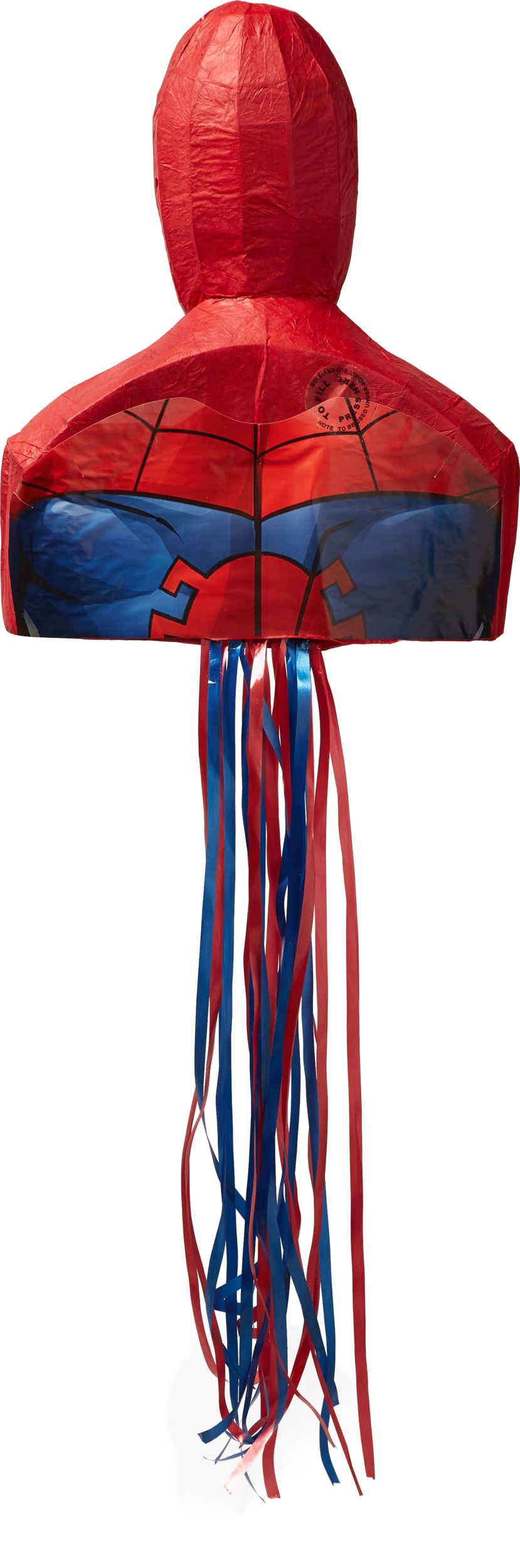 Jurassic World Dinosaur Pinata Hanging Pull String Decoration, for Birthday Parties Back_Flat